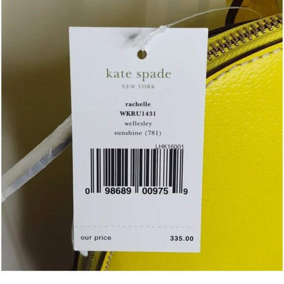 Kate Spade Welleslwy Rachelle Satchel - FREE WALLET & DUST BAG - Picture 8 of 14